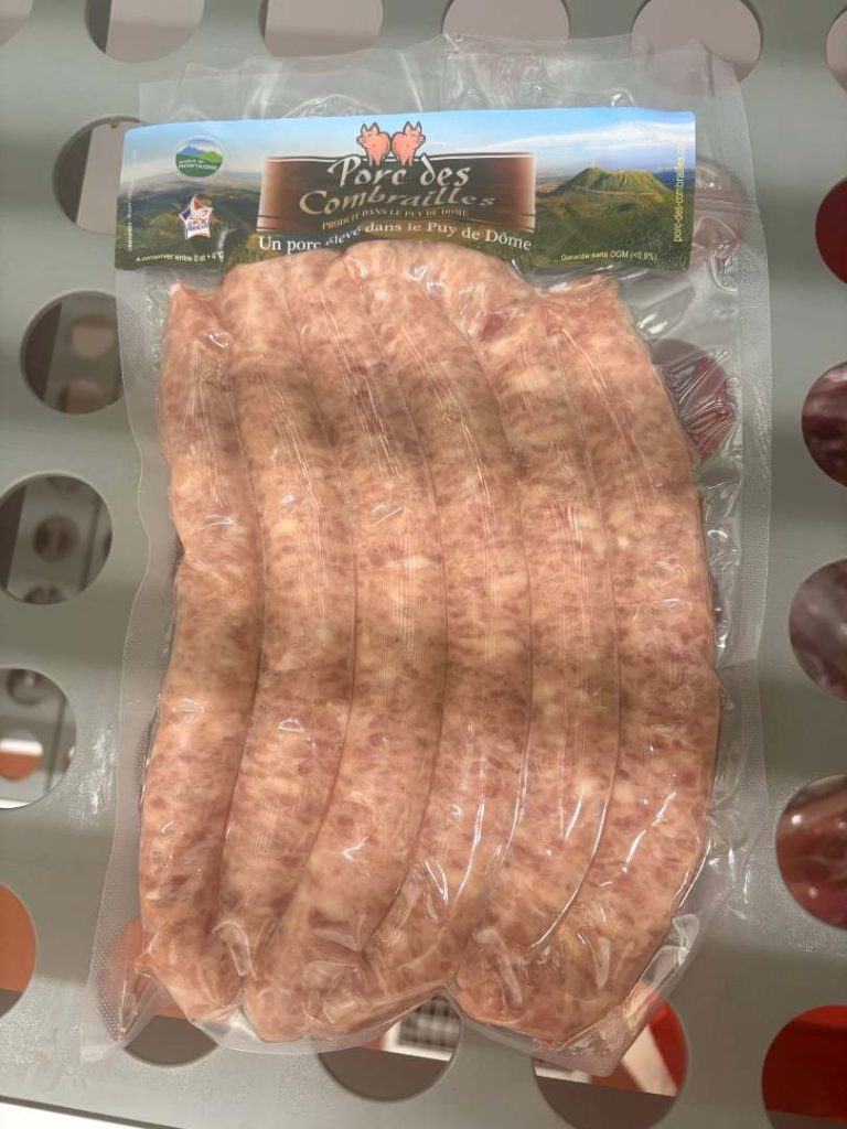 Rappel Consommateur – Détail CHIPOLATAS PORC DES COMBRAILLES