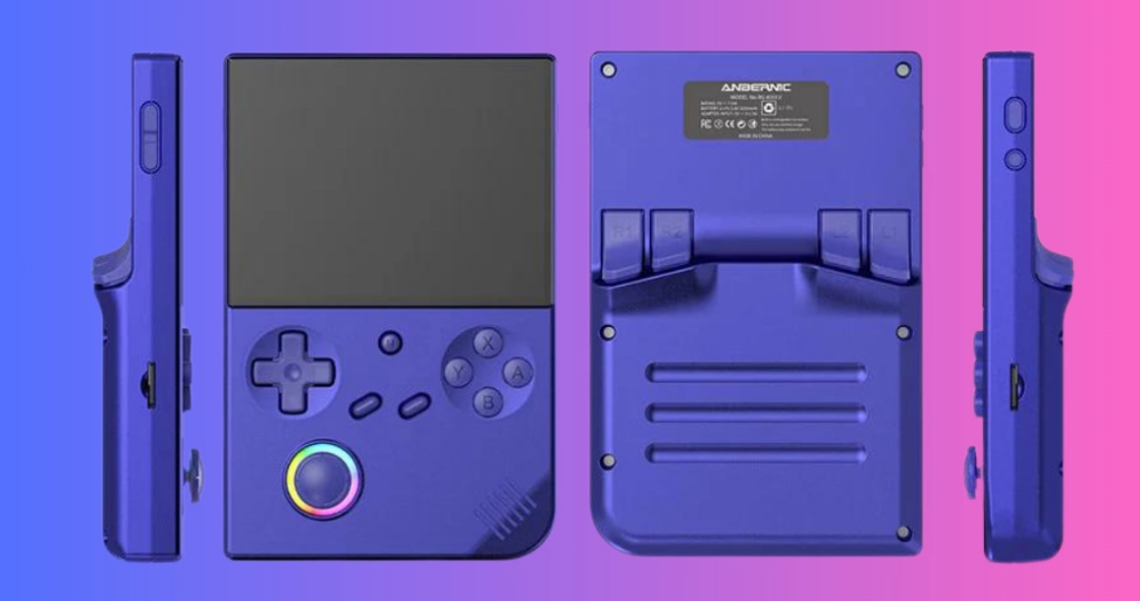 Découverte de la console rétro gaming ANBERNIC RG40XXV par des développeurs chinois.