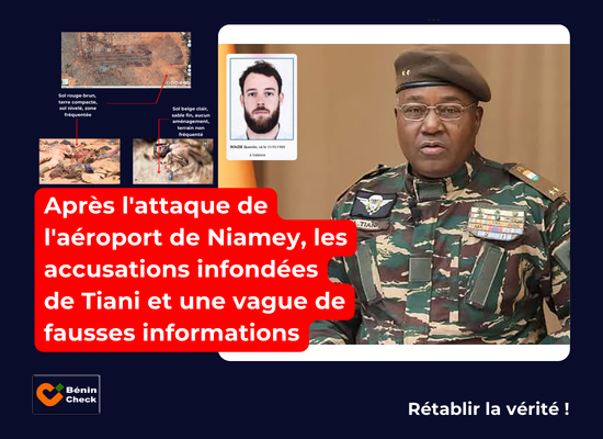 Attaque de l’aéroport de Niamey : Tiani accuse et des fausses informations circulent