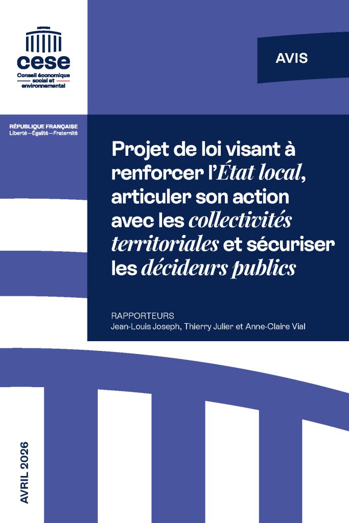 Projet de loi pour renforcer l’État local et sécuriser les décisions des collectivités territoriales