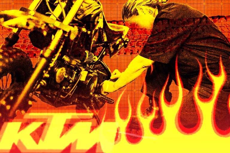 KTM face à des critiques pour des motos débridées dépassant les normes de pollution.