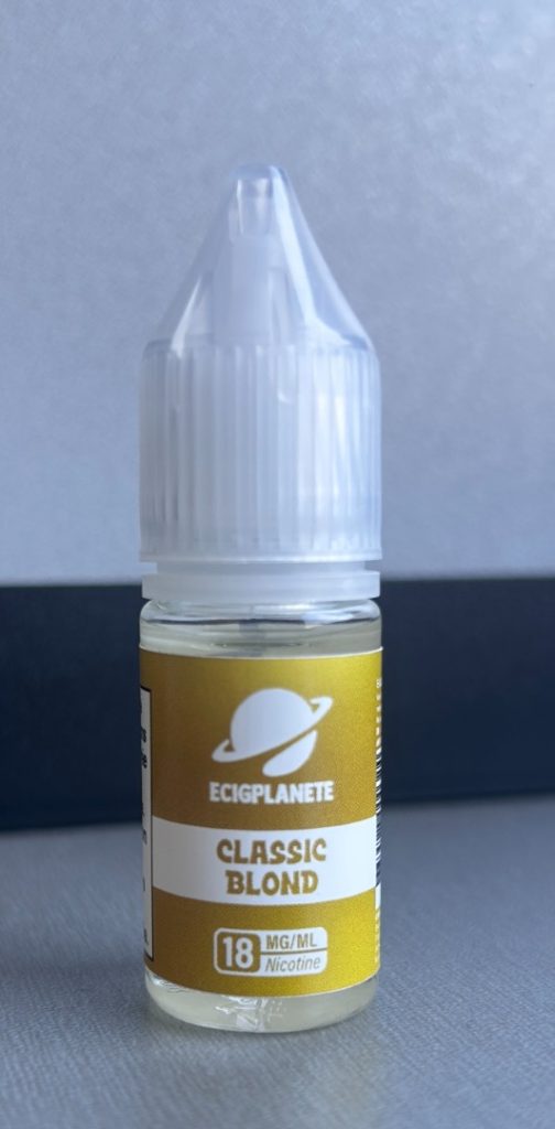 E-liquide Classic Blond – 18 mg – Ecigplanete