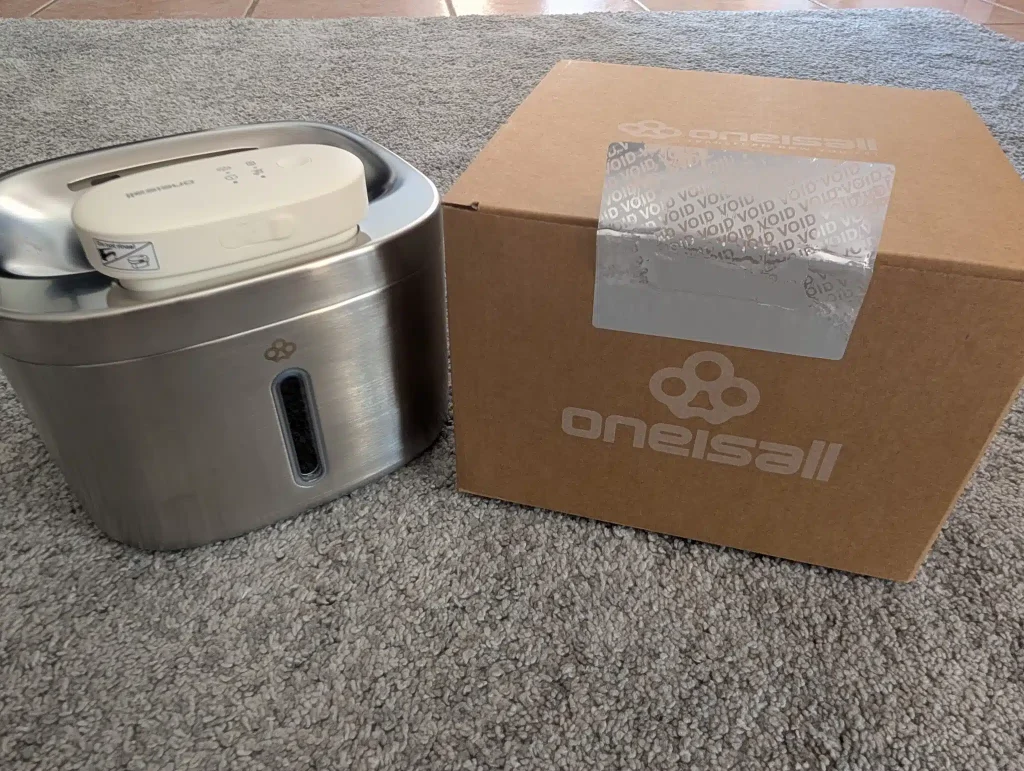 Test de la fontaine à eau inox OneIsAll : analyse des performances et de l’efficacité.