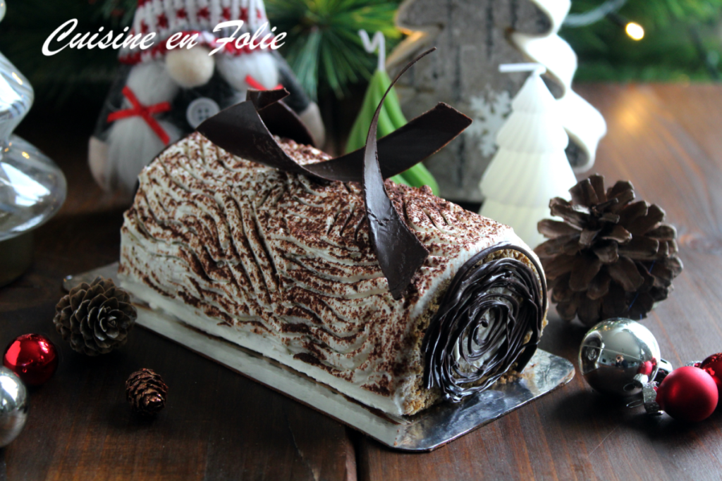 Bûche au café : une recette simple et rapide pour les fêtes de fin d’année.