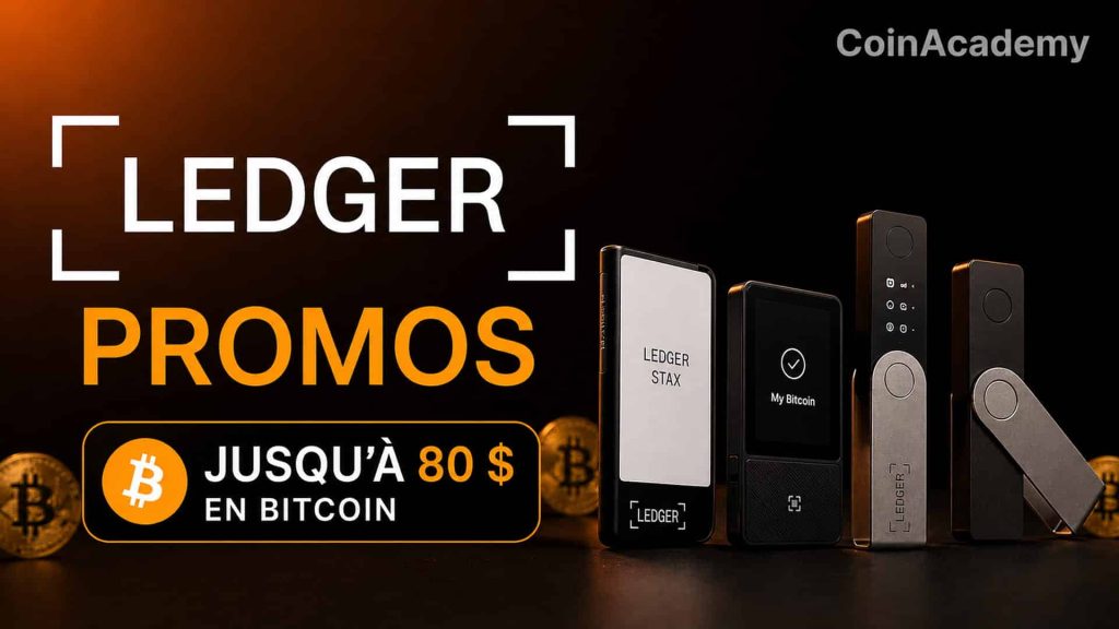 Ledger propose une promotion de 80 $ en Bitcoin sur ses wallets jusqu’au 6 mai.