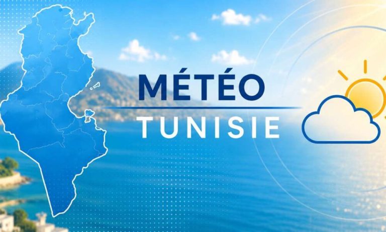 Météo en Tunisie : ciel dégagé et températures printanières ce week-end.