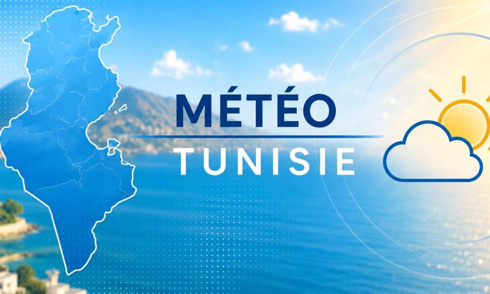 Météo en Tunisie : ciel dégagé et températures printanières ce week-end.