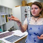 Des étudiantes en design de Mulhouse participent à un concours de création de tissus d’enfant.