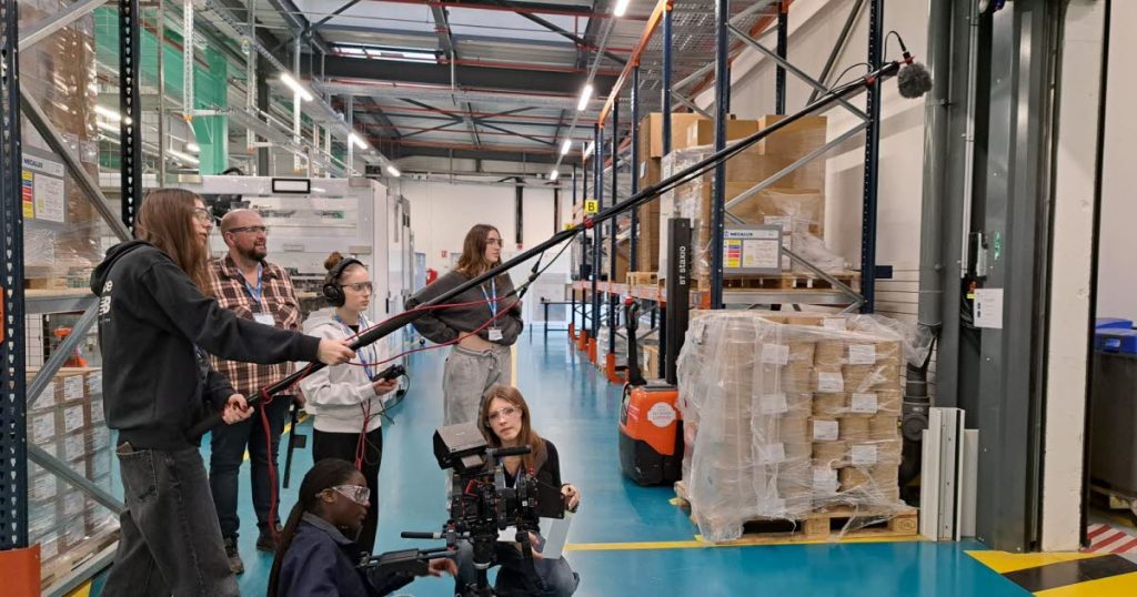 Des élèves du lycée Schwilgué à Sélestat réalisent deux films et un jeu vidéo.