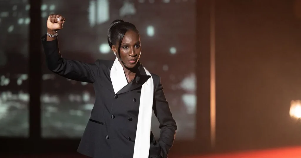 Festival de Cannes : Eye Haïdara embarrassée lors de la cérémonie de clôture.