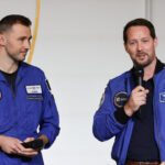 Thomas Pesquet et Arnaud Prost, spationautes français, partiront en mission spatiale.