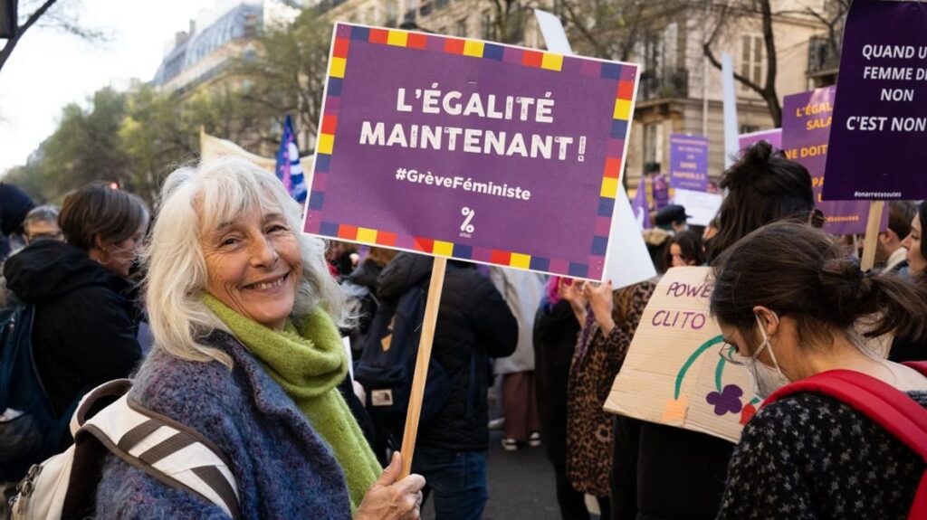 Réduction de 0,4 point de l’écart salarial entre hommes et femmes en France en 2024.