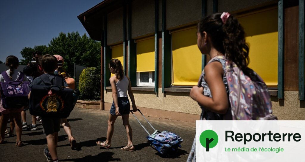 École sous une verrière à 53 °C : des rénovations en attente et des conditions difficiles pour les élèves.
