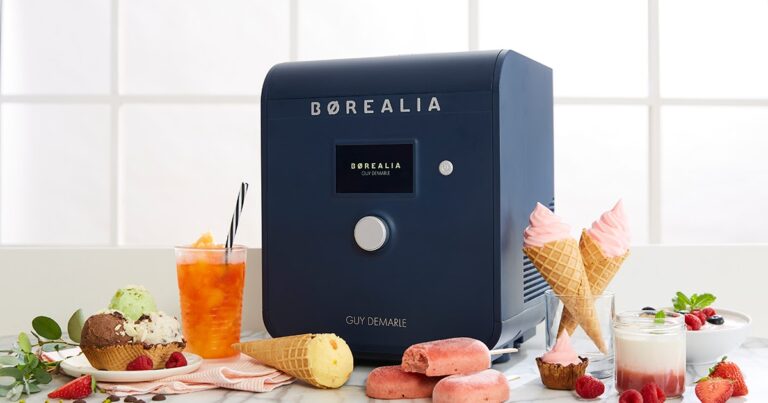 La Borealia lance une turbine à glace pour réaliser des yaourts artisanaux à domicile.