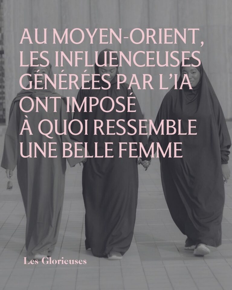 Les influenceuses IA redéfinissent les standards de beauté au Moyen-Orient.