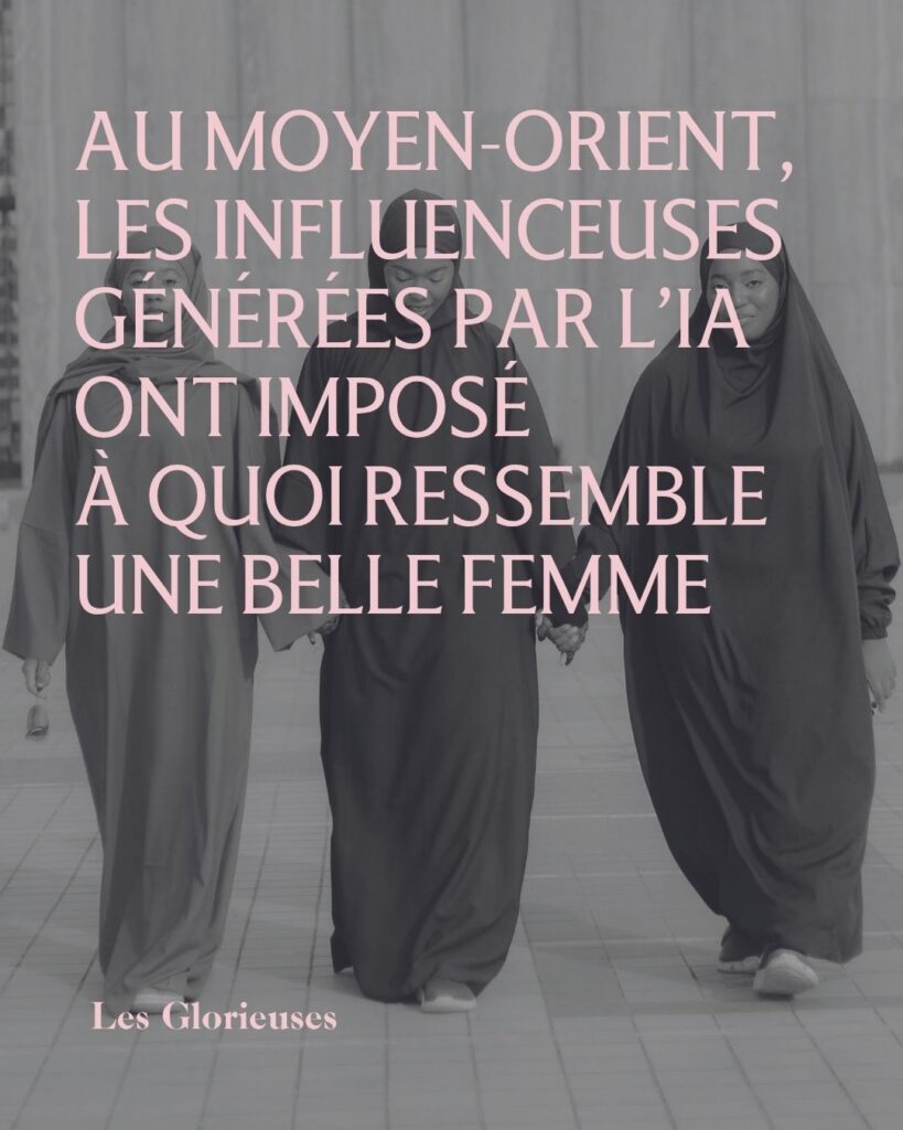 Les influenceuses IA redéfinissent les standards de beauté au Moyen-Orient.
