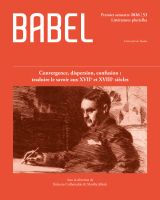 Traduction du savoir aux XVIIe et XVIIIe siècles : tensions entre convergence et dispersion.