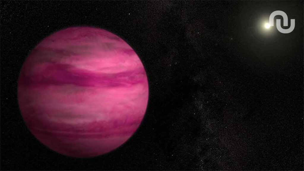 Le télescope James Webb découvre une planète rose salée dans une nouvelle étude astronomique.