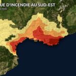 Risque accru d’incendie dans le sud-est en raison d’un épisode de mistral.