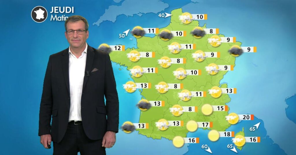 Météo : temps automnal dans l’extrême nord, conditions plus clémentes au sud de la France.