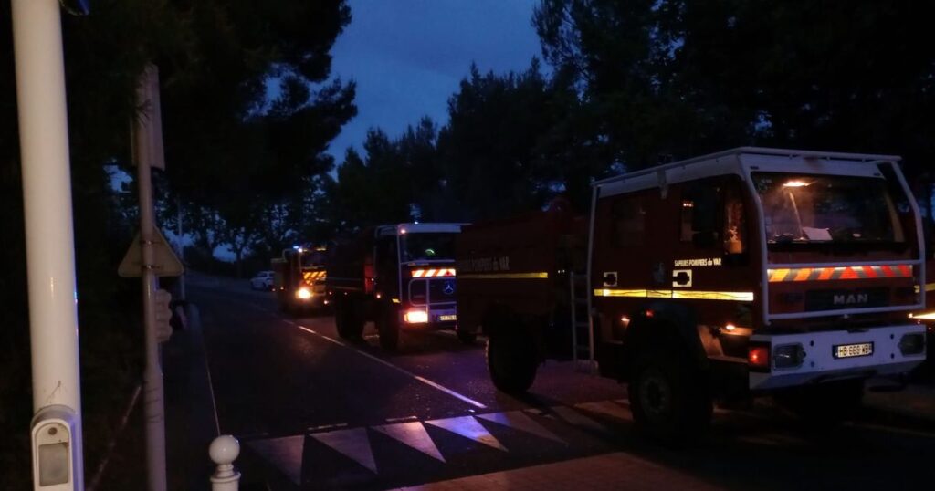 Un important dispositif de secours déployé à Toulon en raison d’un feu de végétation.
