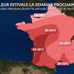 Vague de chaleur prévue en France la semaine prochaine, alertent les météorologues.