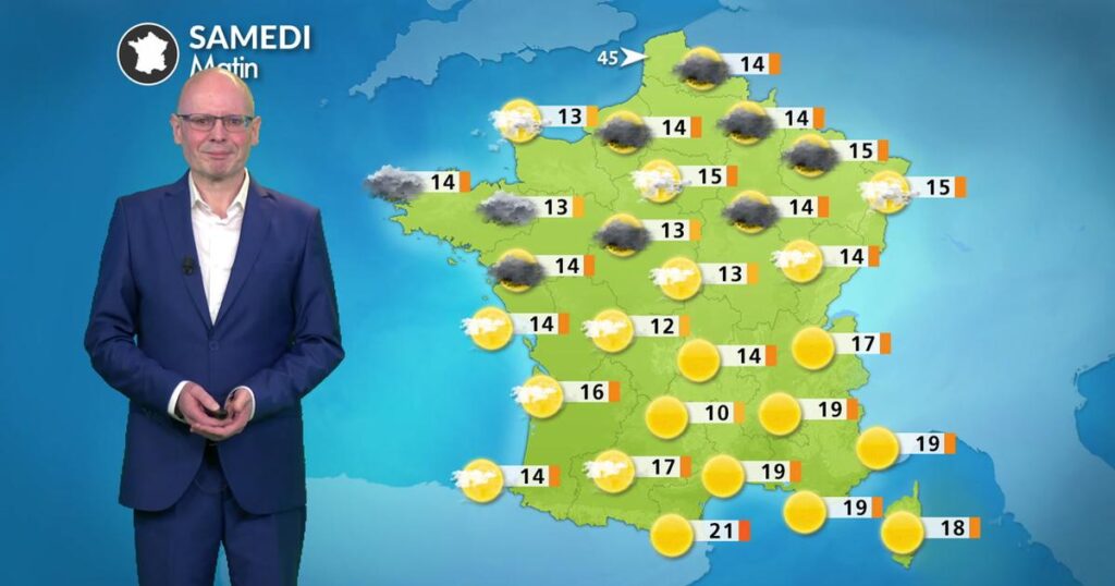 Météo : des nuages matinaux cèdent la place à un temps estival sur le pays.