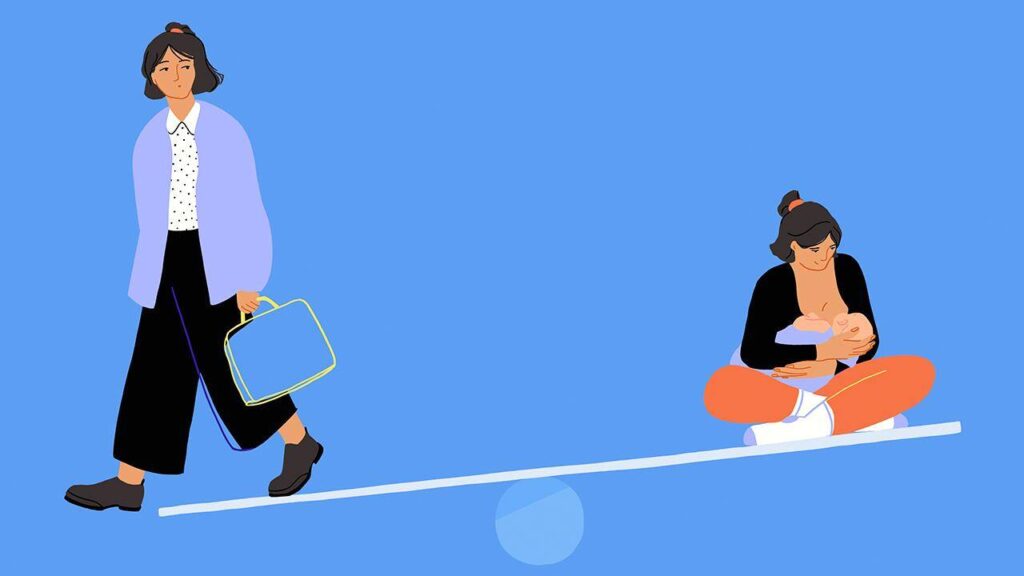 L’écart salarial entre hommes et femmes révèle un fossé entre pères et mères dans le secteur professionnel.