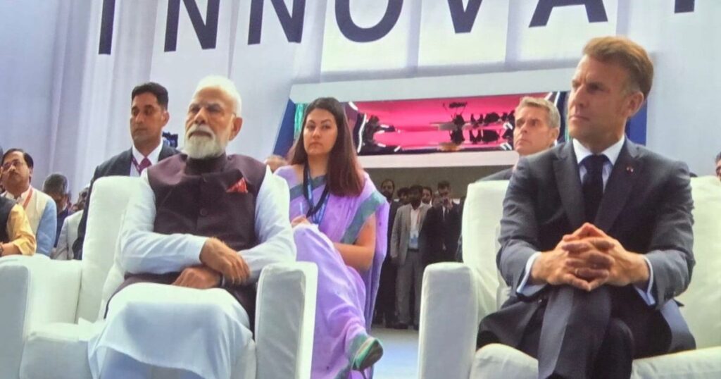 Emmanuel Macron inaugure le salon Bharat Innovates à Nice, promouvant l’innovation indienne.