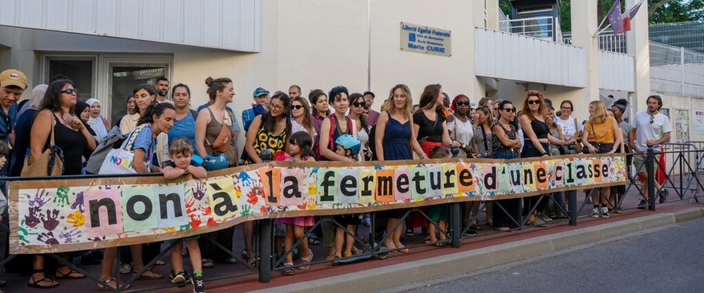Fermeture d’une classe à l’école Marie-Curie entraîne des refus d’inscriptions d’enfants.