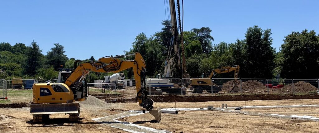 Lancement des travaux pour le Pôle ophtalmologique de la vallée du Lot entre Villeneuve-sur-Lot et Fumel.
