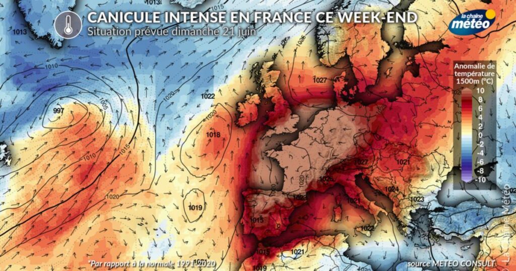 Canicule à Paris : un record mensuel de chaleur pourrait être atteint dans les jours à venir.