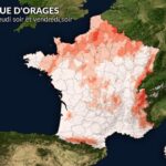 Risque d’orages localisés et violents en fin de semaine dans plusieurs régions.