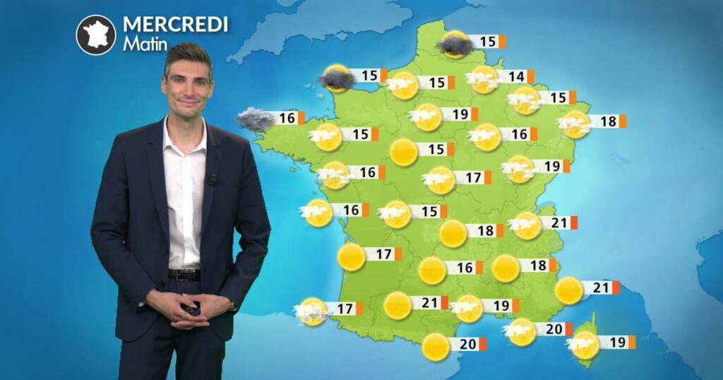 Canicule en France : la température atteint des niveaux records ce mercredi.