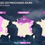 Canicule : alertes pour chaleur extrême et orages violents dans plusieurs régions.