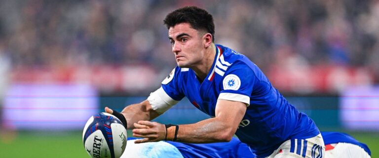 Nolann Le Garrec évoque son expérience de jouer avec le XV de France à Vannes