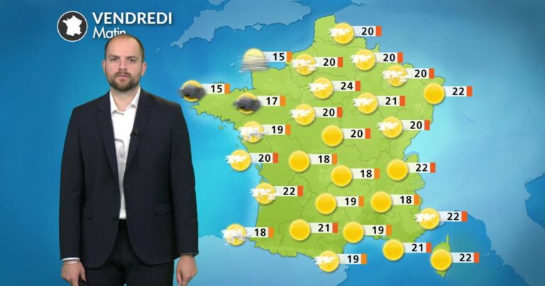 Canicule : des températures extrêmes affectent plusieurs régions du pays demain.