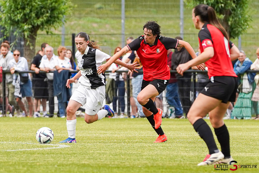 Photos de la rencontre entre les féminines de l’Amiens SC et du Stade Rennais.
