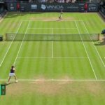 Keys s&rsquo;impose face à Muchova et avance dans le tableau du tournoi WTA.