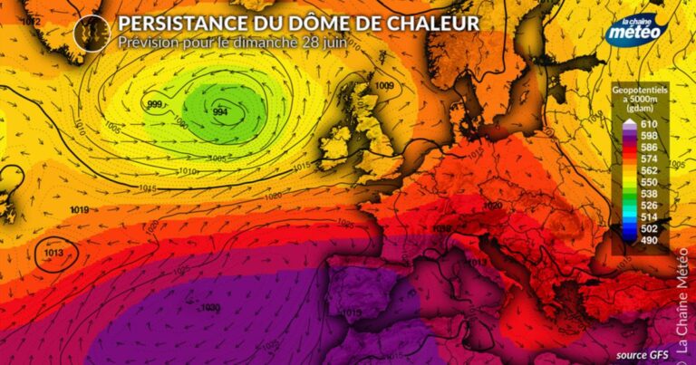 Canicule : un épisode durable prévu la semaine prochaine en France selon Météo France.