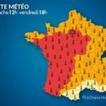 Alerte canicule : températures atteignant 44°C dans plusieurs régions.
