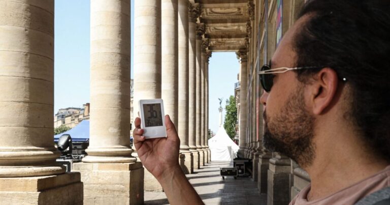 Canicule : 49 départements en vigilance rouge, Mont-de-Marsan atteint 40°C