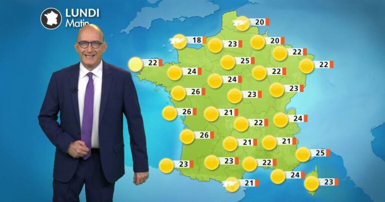 Canicule : températures atteignant 43°C à Bordeaux et Nantes, records de chaleur en France.