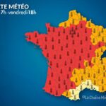 Alerte canicule : températures atteignant 43°C en France, risques pour la santé publique.