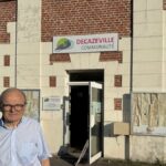 François Marty présente les projets de la communauté de communes à Decazeville, Aveyron