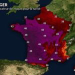 Température ressentie atteignant 48°C, alerte pour la santé publique en France.
