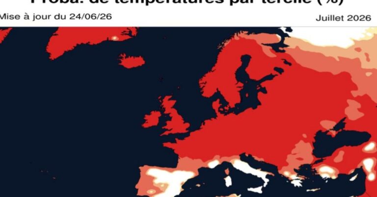 Nouvelles canicules en juillet : un risque à surveiller après l’épisode de juin.