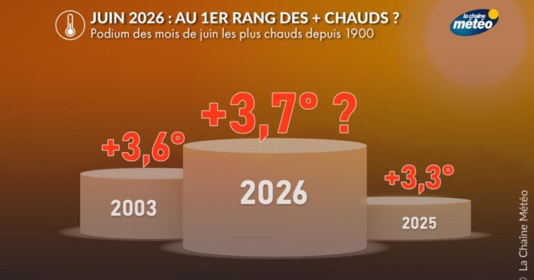 Canicule : le mois de juin pourrait atteindre des températures records en France.