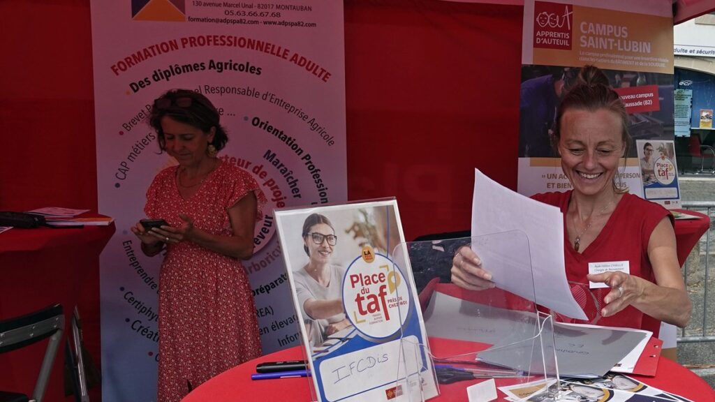 Caussade : lancement de la plateforme ‘Place du taf’ pour l’orientation et la formation