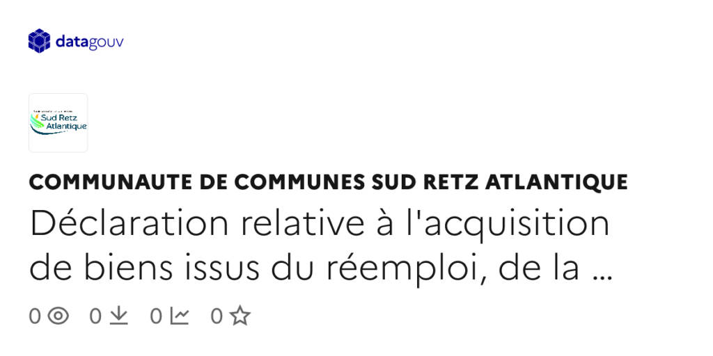 Acquisition de biens recyclés : mise en œuvre de la loi AGEC par les collectivités locales